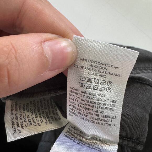 Lucky Brand Cargo Pants Womens 2‎ Gray The Cargo Stretch Workwear Utility 26 - Picture 5 of 8